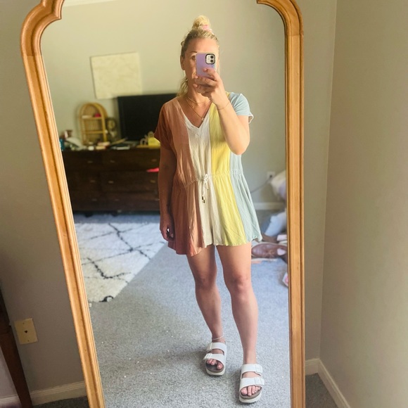 Entro Stripe Romper, Summer Style - Picture 1 of 4